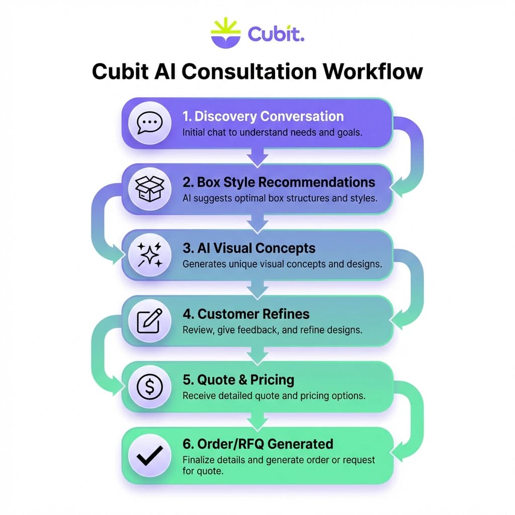 Cubit AI Consultation Workflow
