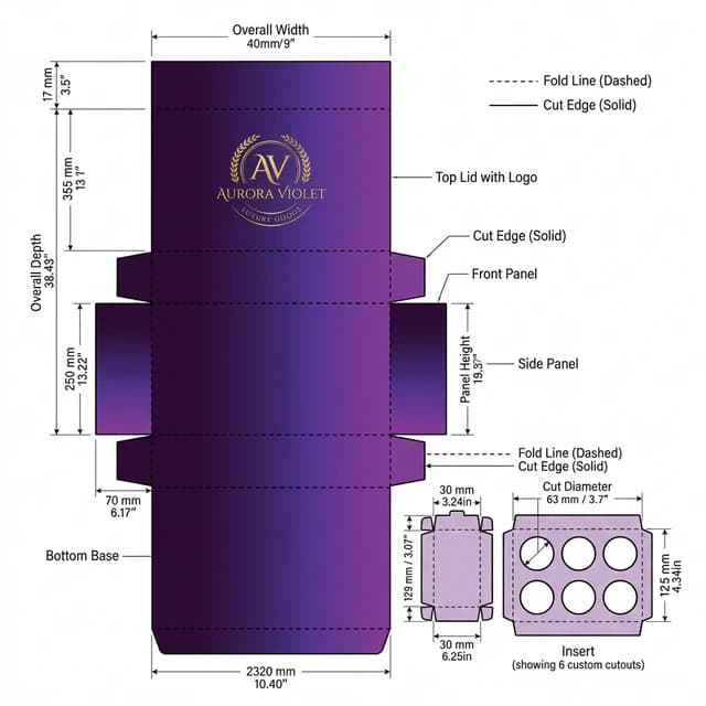 AI Generated Dieline
