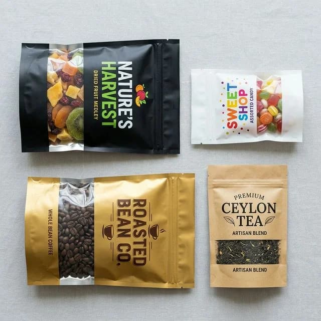 Clear Front Mylar Bags