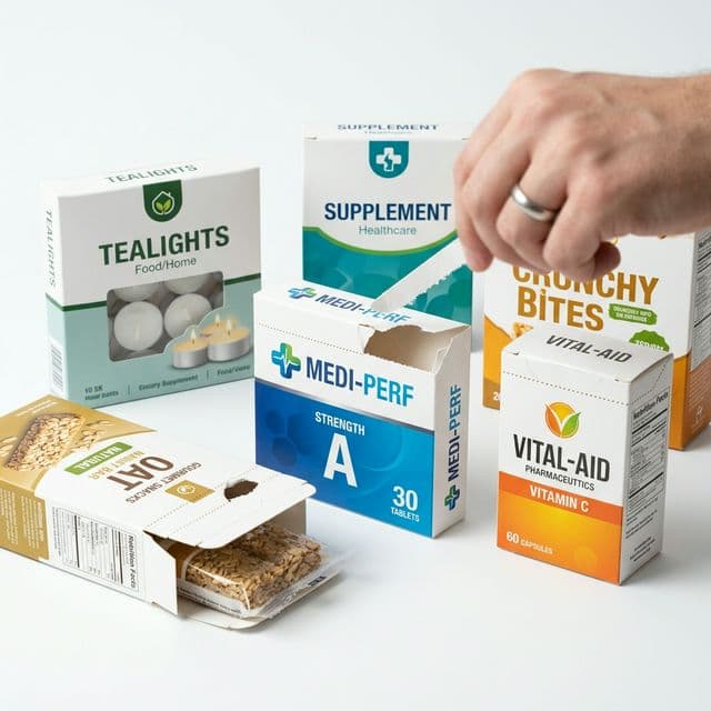 Perforated Folding Cartons